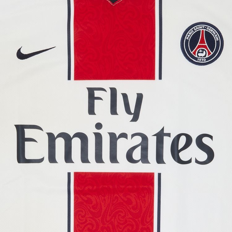 Pre Owned Paris Saint Germain Away Stadium Jersey White