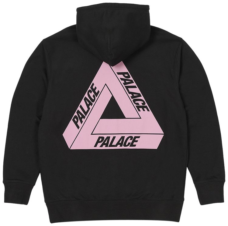 Palace Tri Puff Print Zip Hood Black