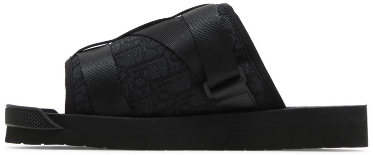 Dior Alpha Sandal Dior Oblique   Black
