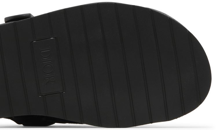 Dior Alpha Sandal Dior Oblique   Black