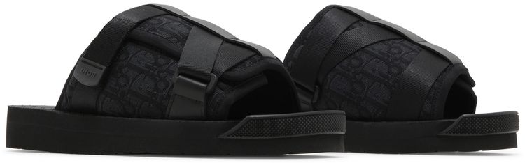 Dior Alpha Sandal Dior Oblique   Black