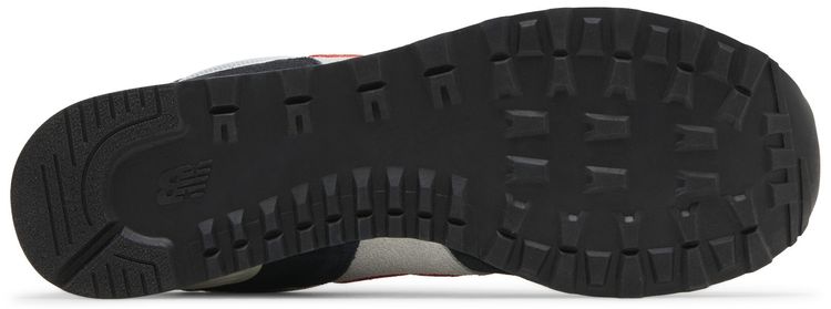 New Balance 574 White Black Red