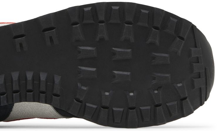 New Balance 574 White Black Red