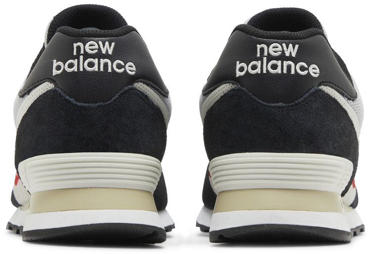 New Balance 574 White Black Red
