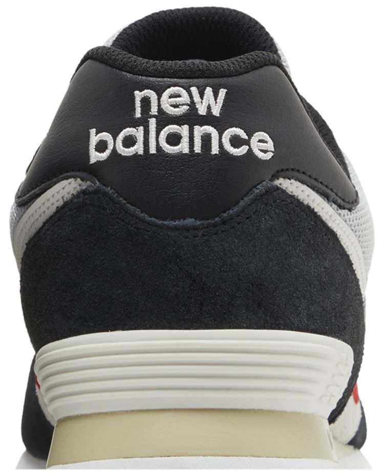 New Balance 574 White Black Red