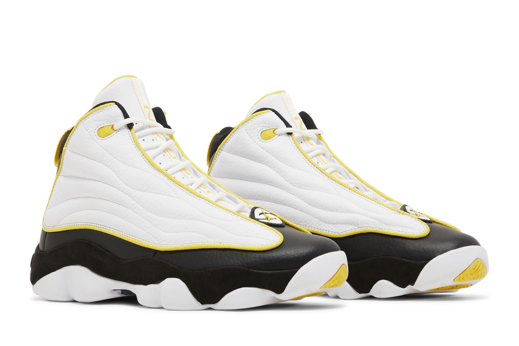 Jordan pro strong black and gold clearance