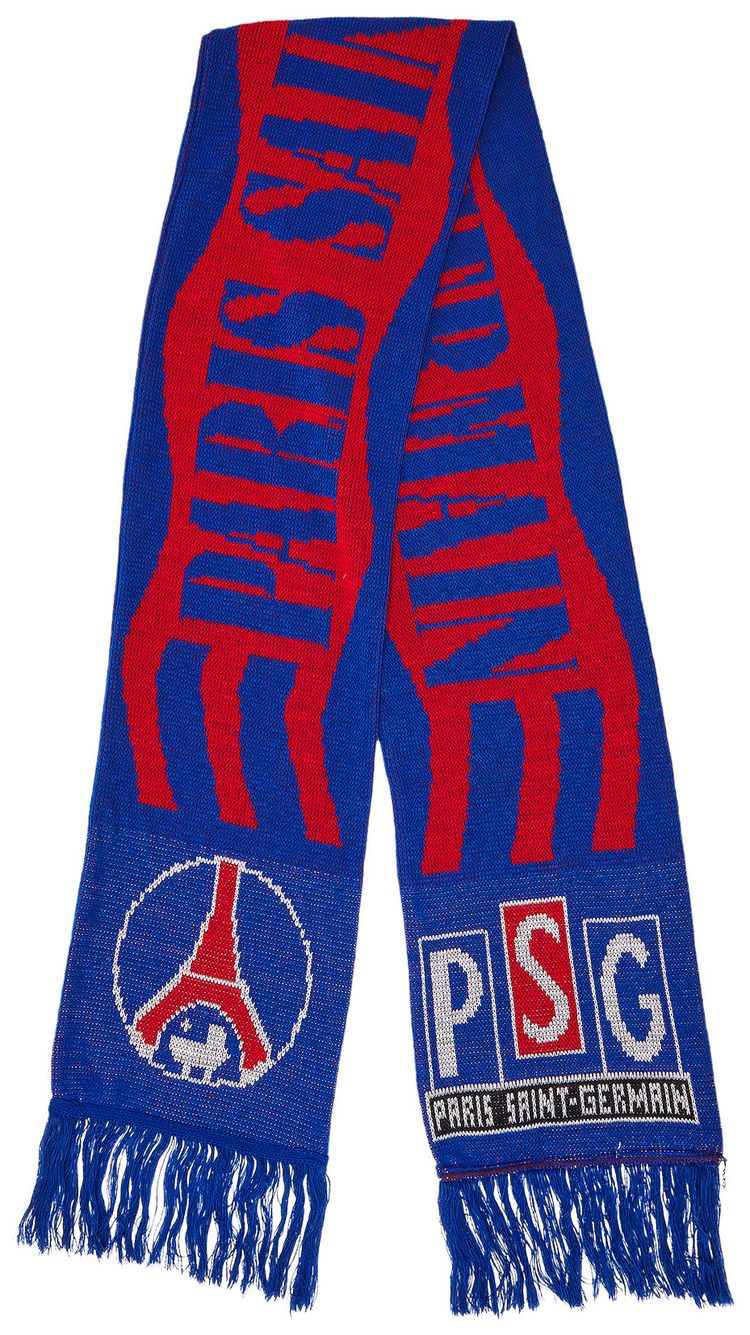 Vintage Paris Saint Germain Home Stadium Scarf BlueRed