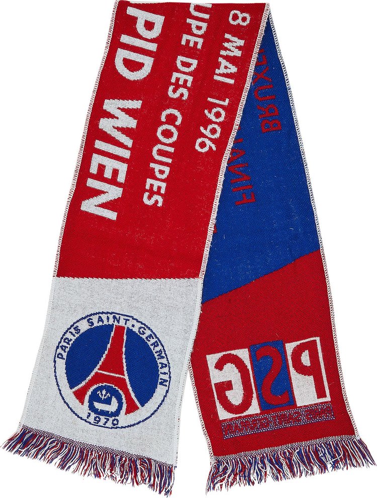 Vintage Paris Saint Germain Final Cup Edition Home Stadium Scarf Red