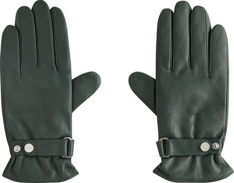 Kith Manhattan Leather Gloves 'Stadium'