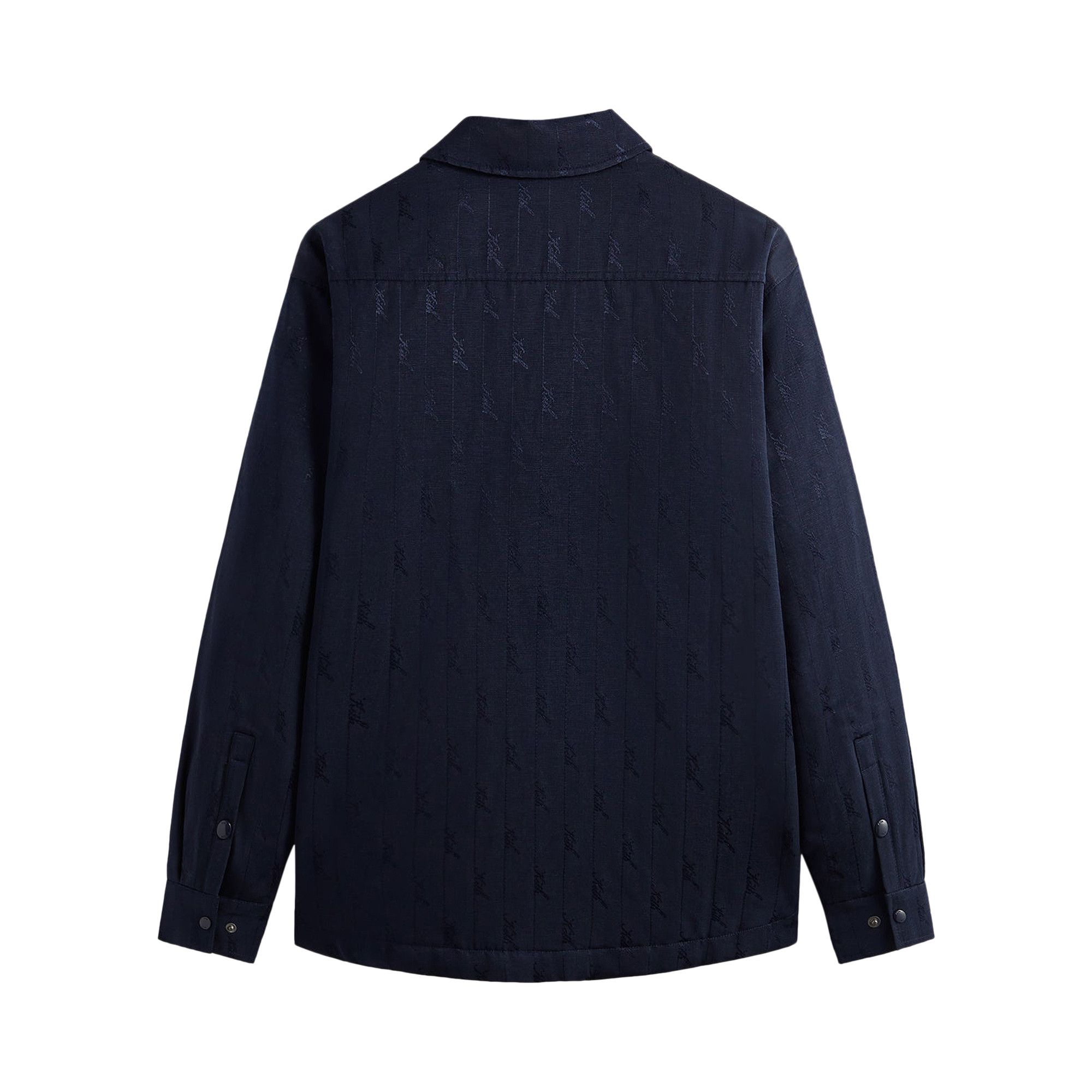 Buy Kith Jacquard Faille Sutton Quilted Shirt Jacket 'Nocturnal' -  KHM010368 413 | GOAT