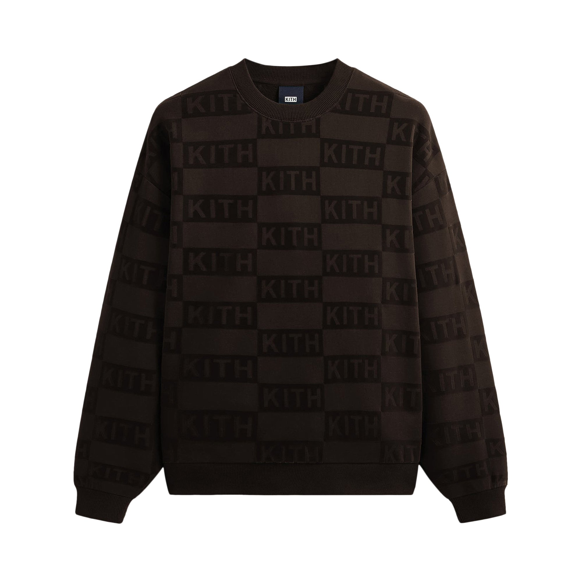 Buy Kith Flocked Monogram Nelson Crewneck 'Studio' - KHM031307 030 ...