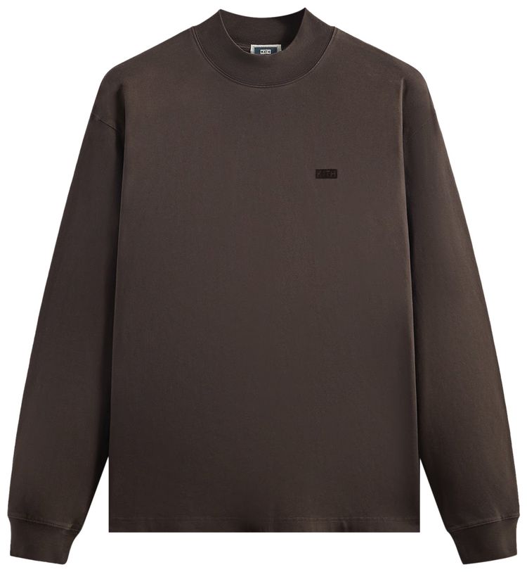 Kith Long Sleeve Mockneck LAX Tee Kindling