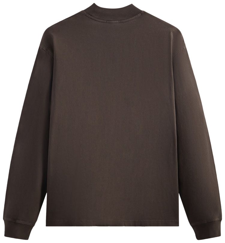Kith Long Sleeve Mockneck LAX Tee Kindling