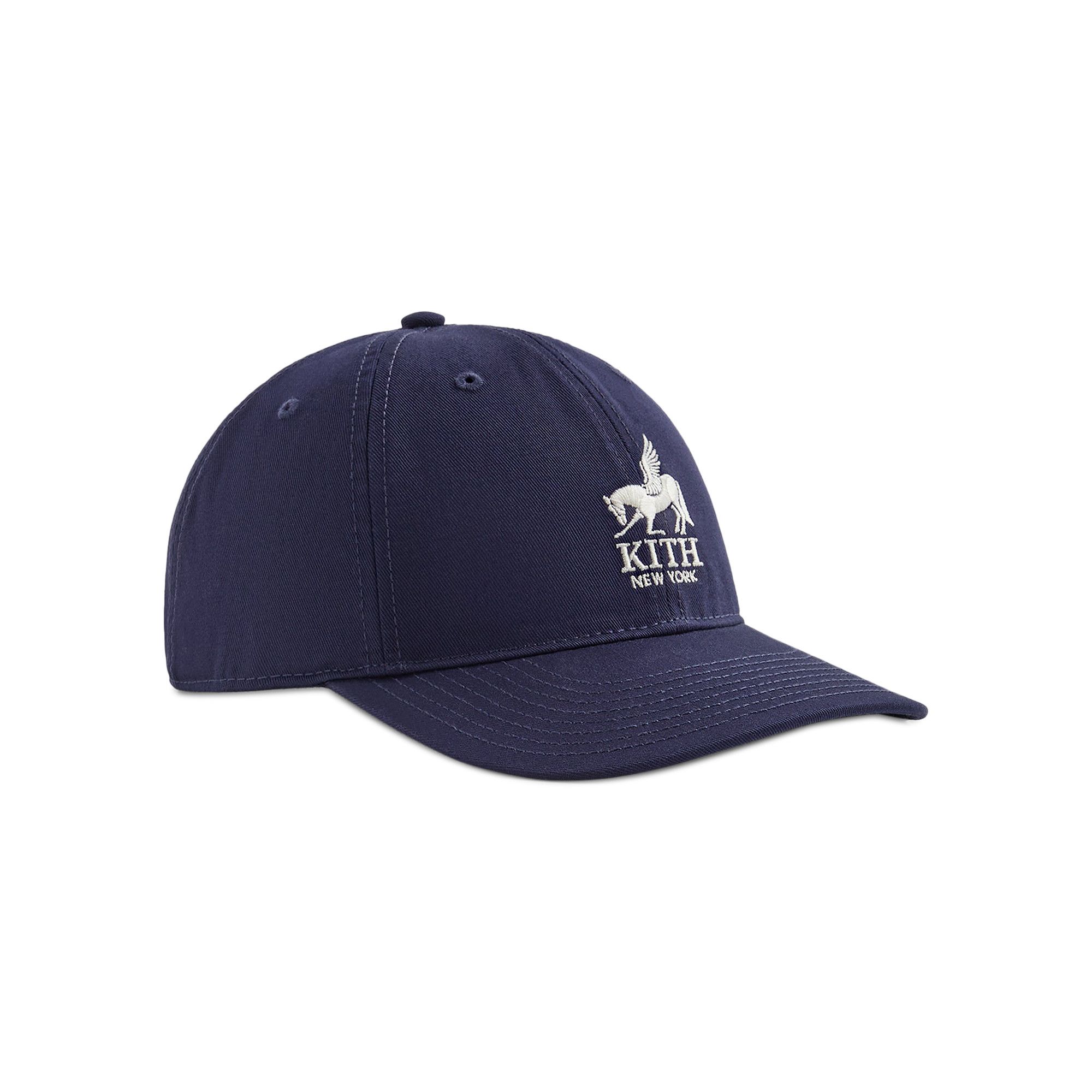 KITH 23aw Cotton Twill Pegasus Cap ネイビー KITH 23aw Cotton Twill Pegasus Cap ネイビー - メルカリ