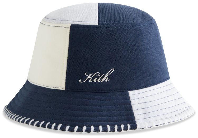 Buy Kith Multi Panelled Fleece Bucket Hat 'Nocturnal' KHM050388 413