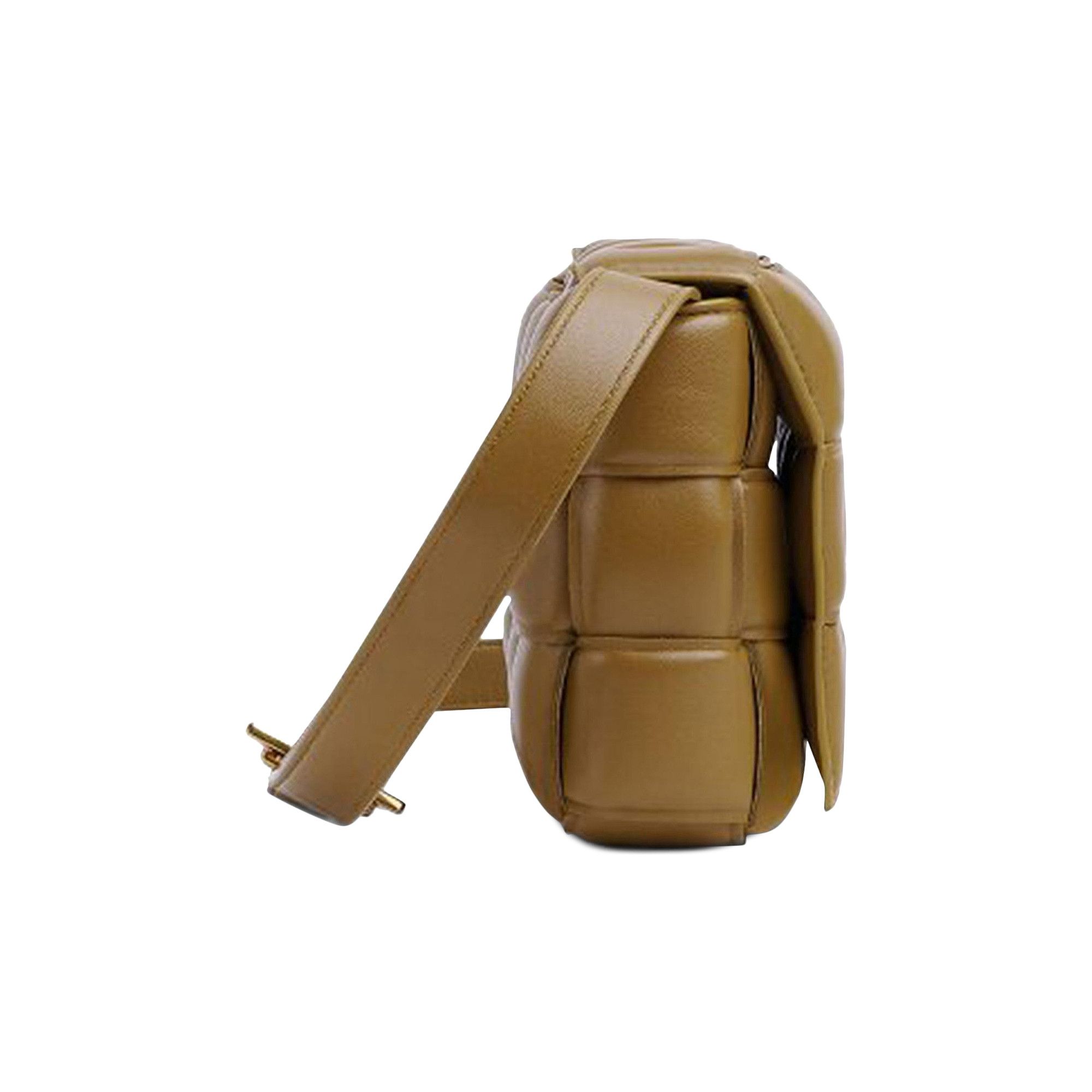 【BOTTEGA VENETA】Padded Cassette Bag Acorn BOTTEGA VENETA Nappa Maxi Intreccio Padded Cassette