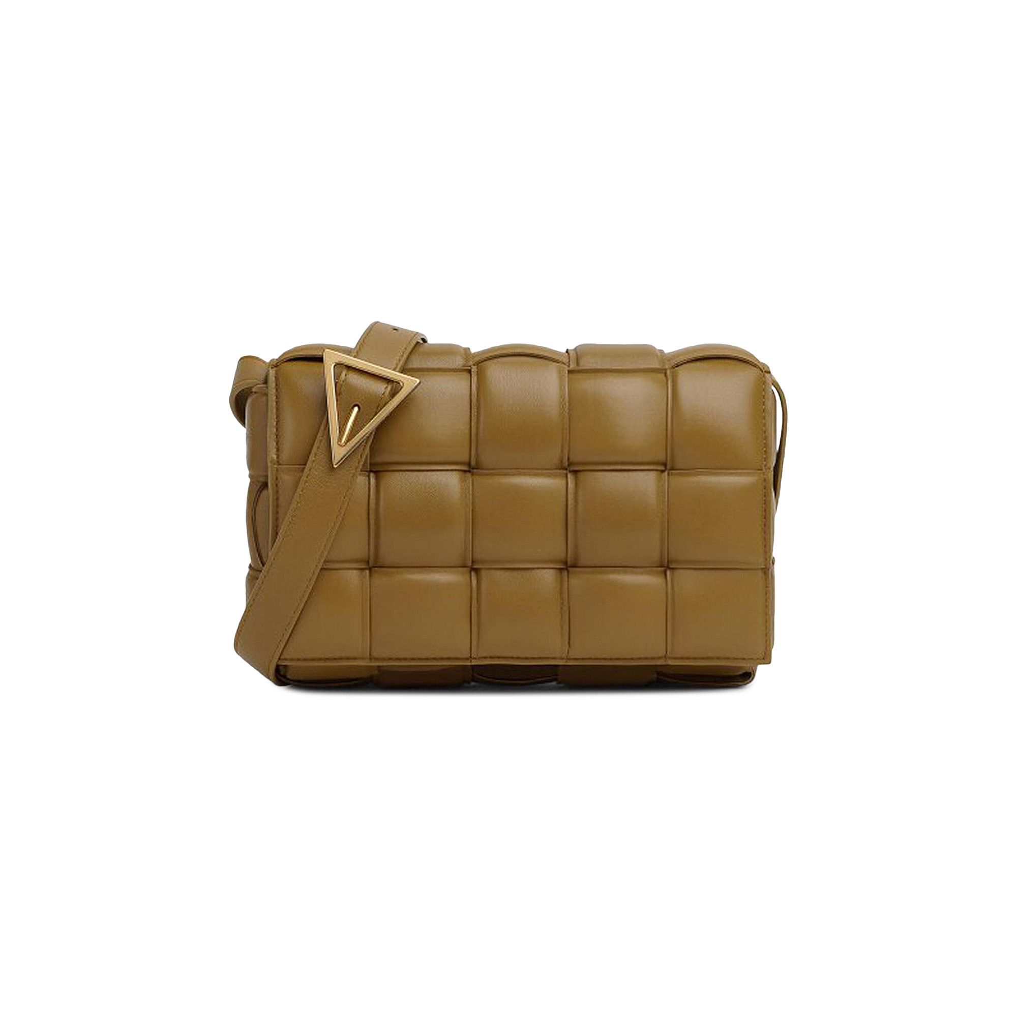 【BOTTEGA VENETA】Padded Cassette Bag Acorn BOTTEGA VENETA Nappa Maxi Intreccio Padded Cassette