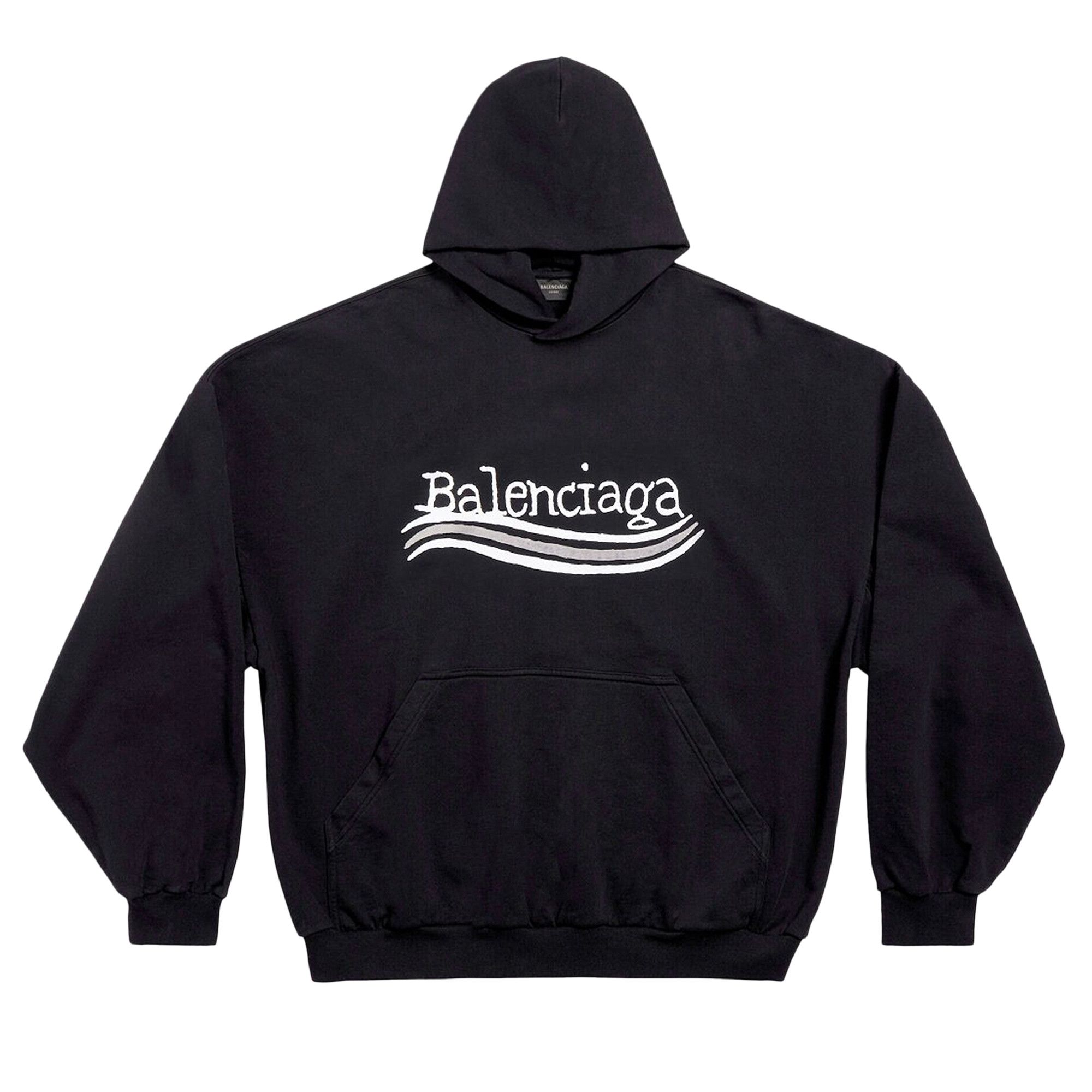 Balenciaga discount hoodie silver