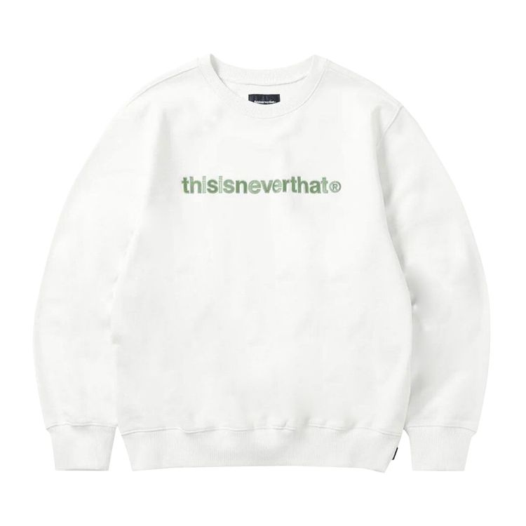 thisisneverthat T Logo Crewneck White