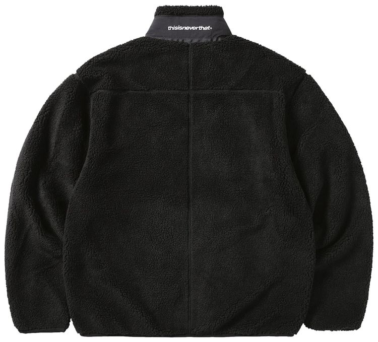 thisisneverthat SP Sherpa Fleece Jacket Black