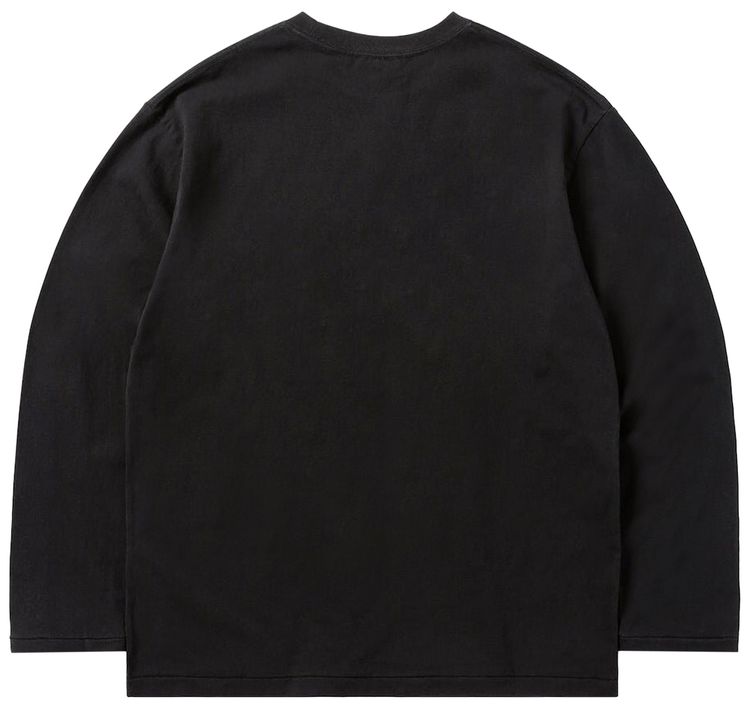 thisisneverthat L Logo Pocket Long Sleeve Tee Black