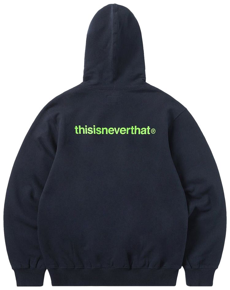 thisisneverthat Basic T Logo Hoodie Navy