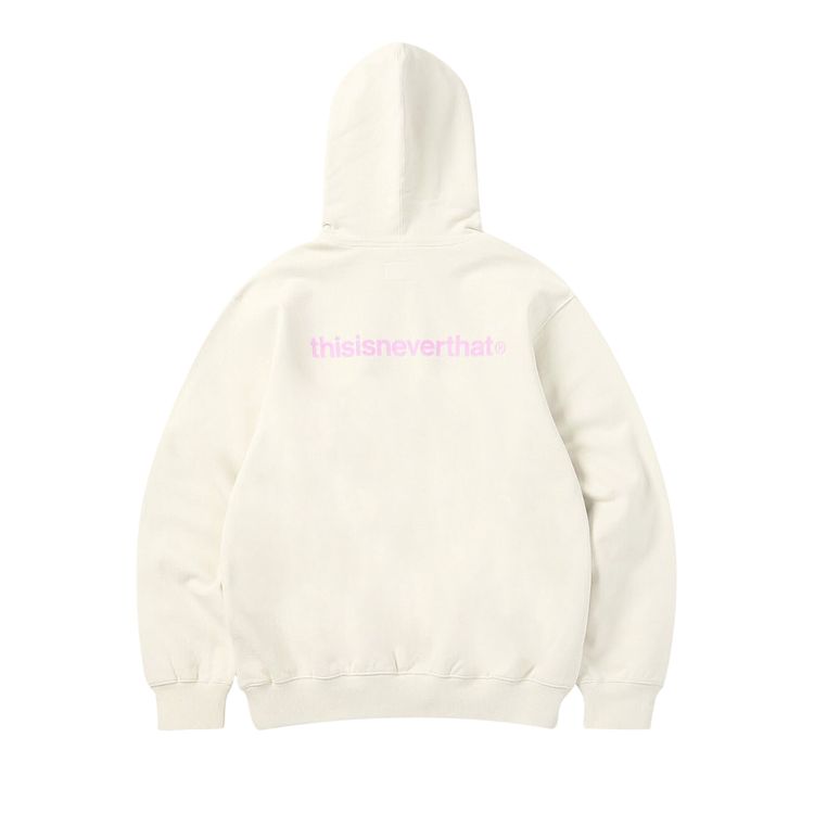 thisisneverthat Basic T Logo Hoodie Natural