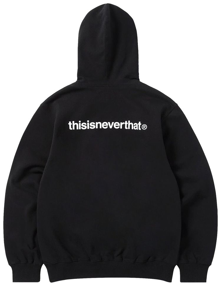 thisisneverthat Basic T Logo Hoodie Black
