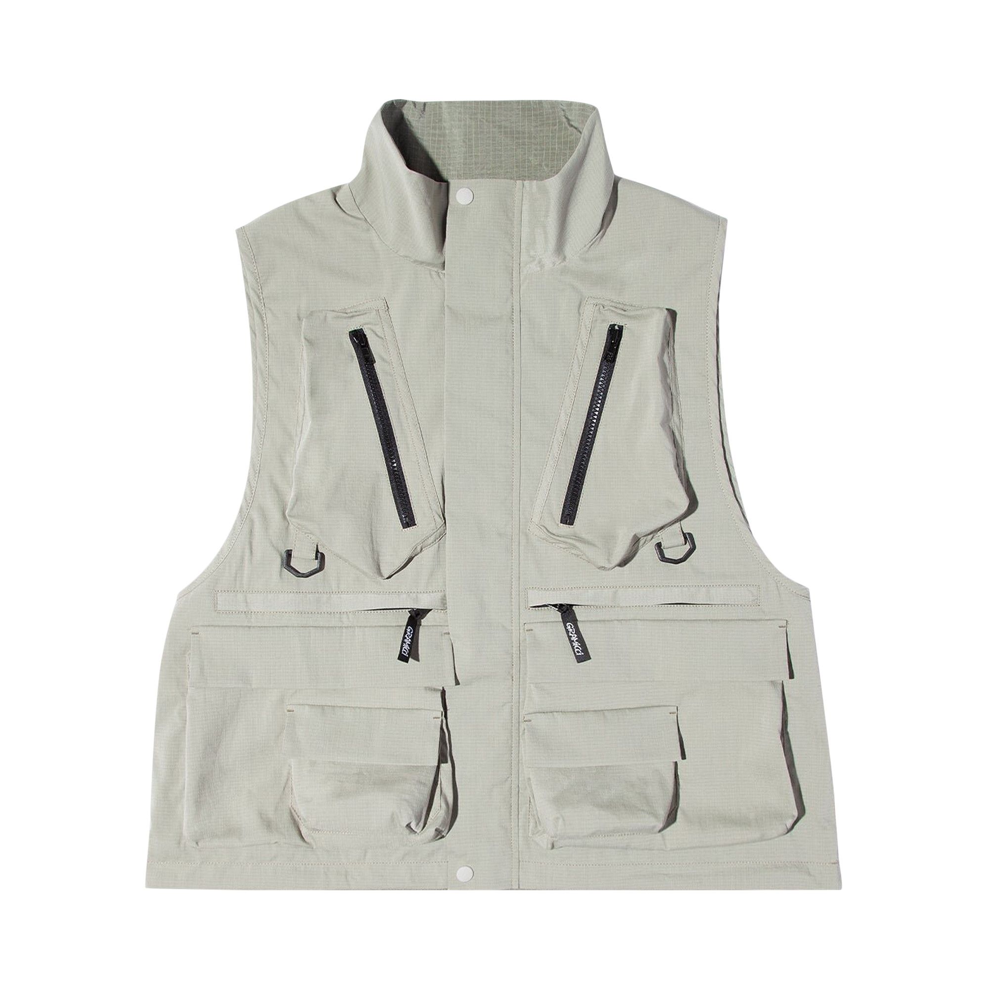 GRAMICCI × F/CE tech fishing vest gramicci-hunting-vest-black-