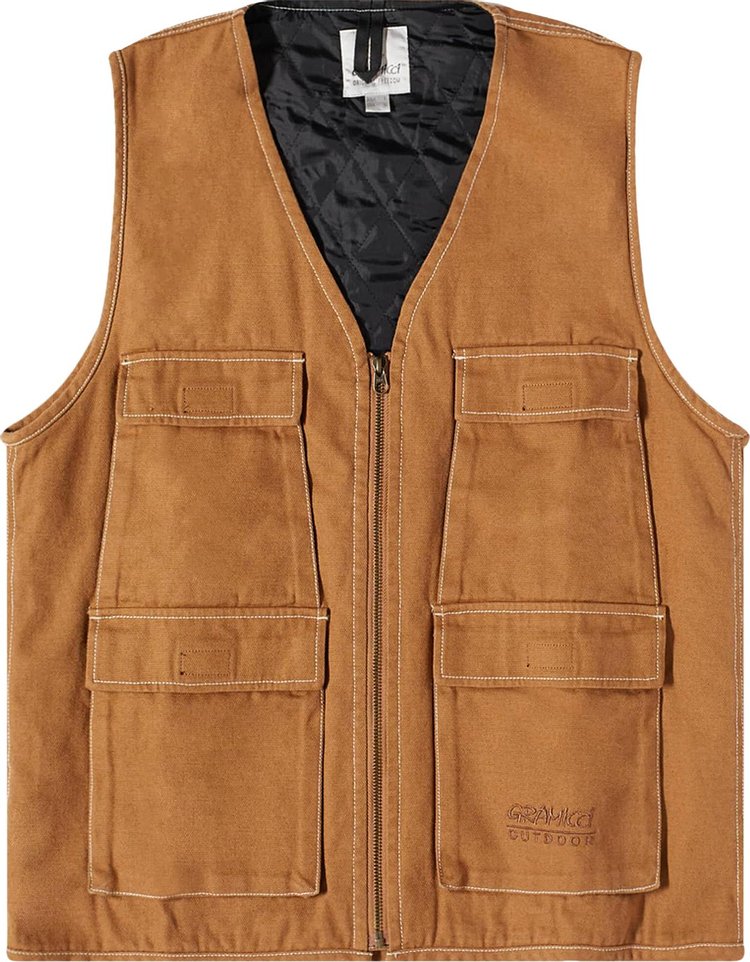 Gramicci Gear Vest 'Brown'