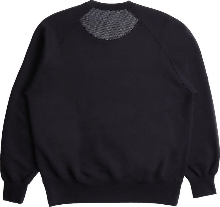 And Wander Light Sweat Pullover Black