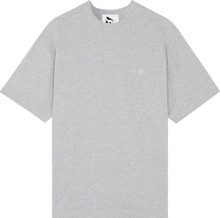 And Wander x Maison Kitsune Mountain T-Shirt 'Grey'