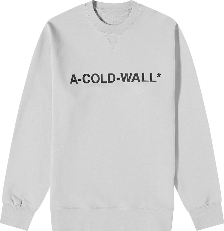 A-Cold-Wall* Knitted Essential Logo Crewneck 'Light Grey'