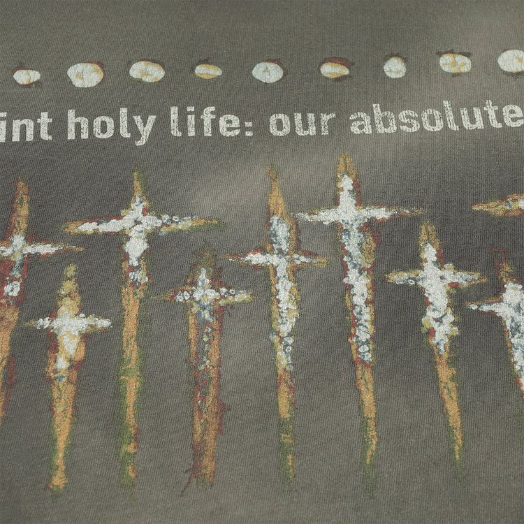 SAINT Mxxxxxx God Tee Black