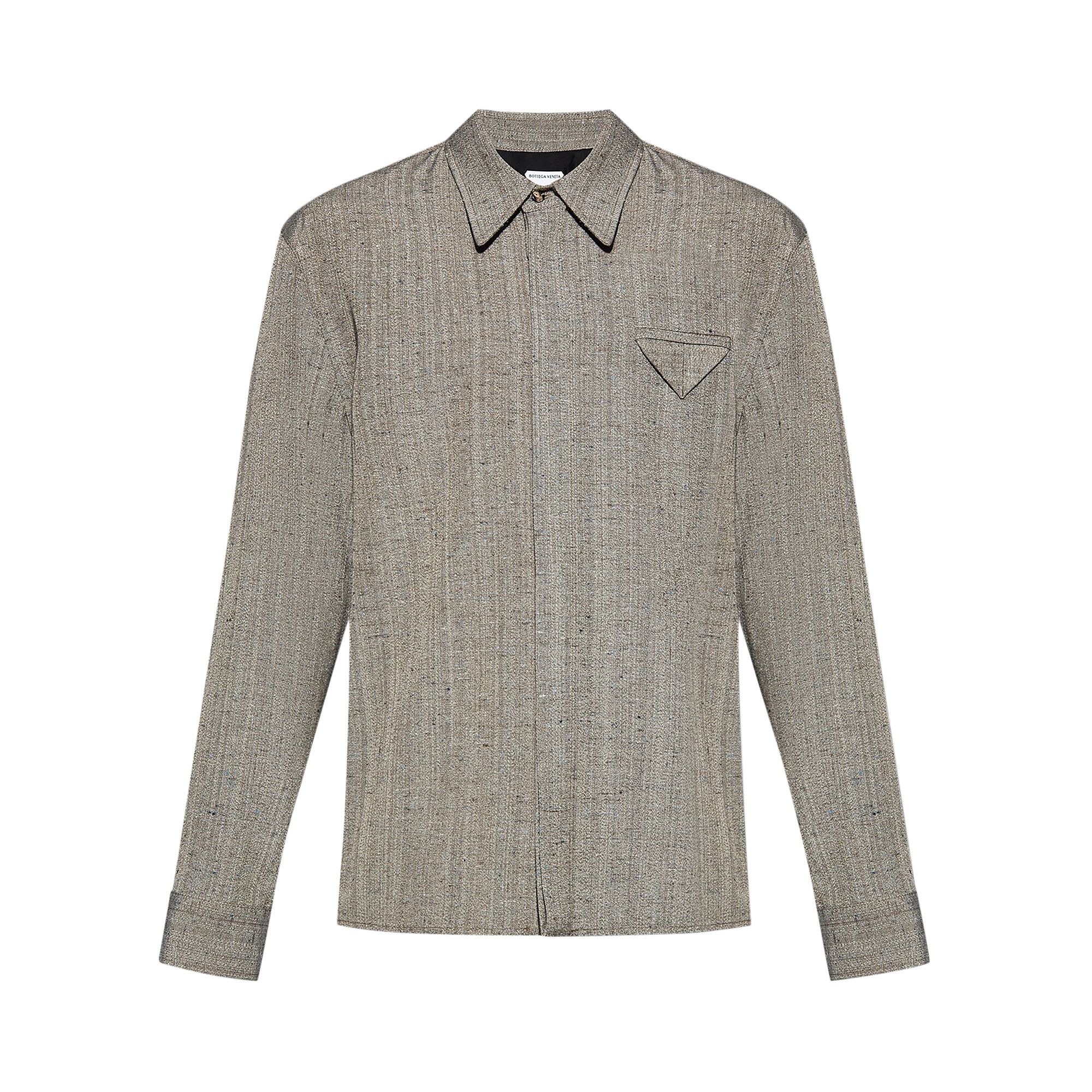 BOTTEA VENETA ノースリーブシャツ BOTTEGA VENETA（ボッテガ・ヴェネタ） メンズ ストライプコットン