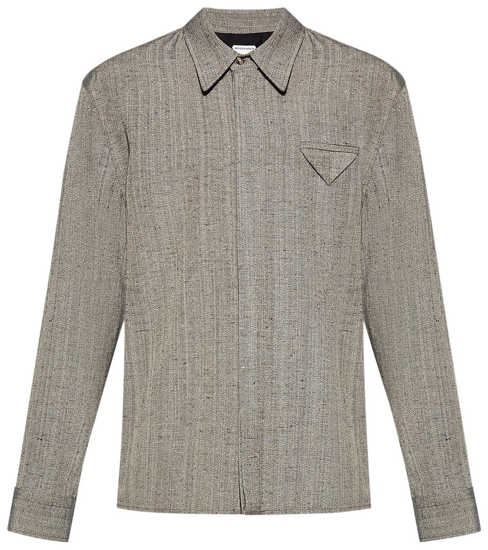 Bottega Veneta Fine Wool Shirt 703578v4xp0 4246