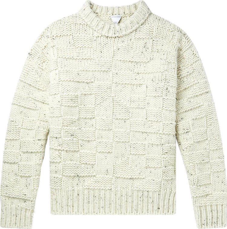 Bottega Veneta HW Wool Graphic Knit Sweater 'String'