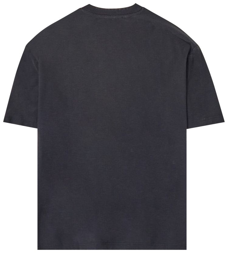 Acne Studios Logo T Shirt Faded Black