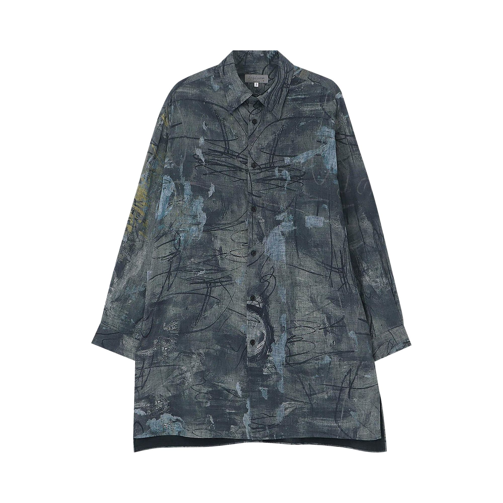 Buy Yohji Yamamoto Pour Homme Asakura Right Collar Doubled