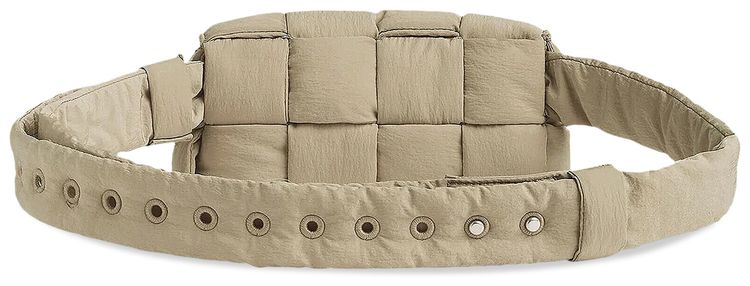 Bottega Veneta Belt Cassette Bag SesameSilver