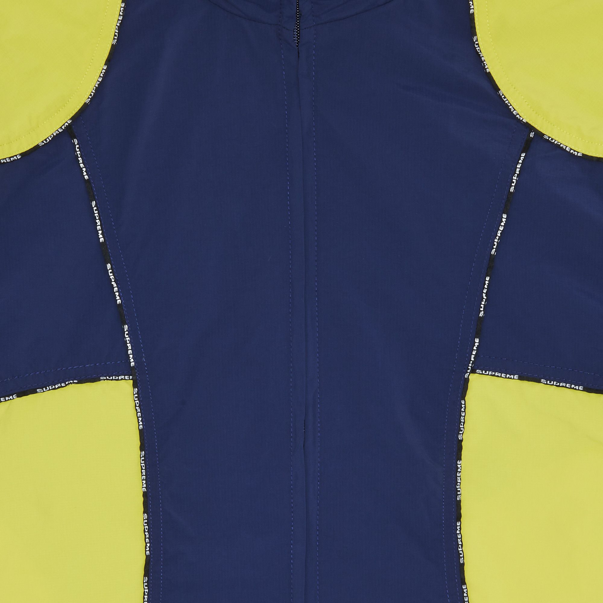 Buy Supreme Logo Piping Hooded Track Jacket 'Navy' - FW23J15