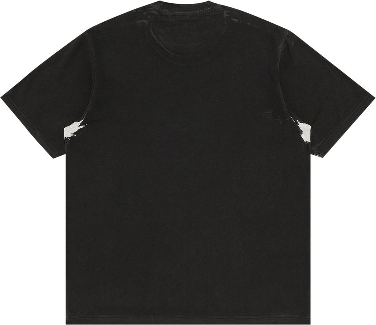 Supreme Overprint Knockout Short Sleeve Top Black