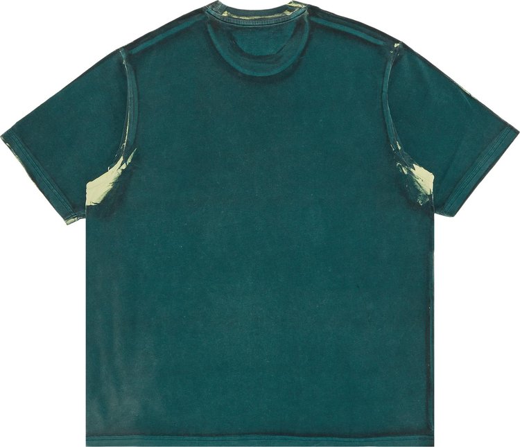 Supreme Overprint Knockout Short Sleeve Top Dark Teal