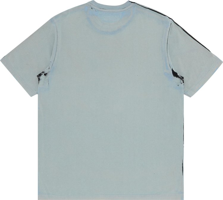 Supreme Overprint Knockout Short Sleeve Top Slate