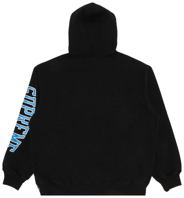 Supreme Sleeve Arc Hooded Sweatshirt Black