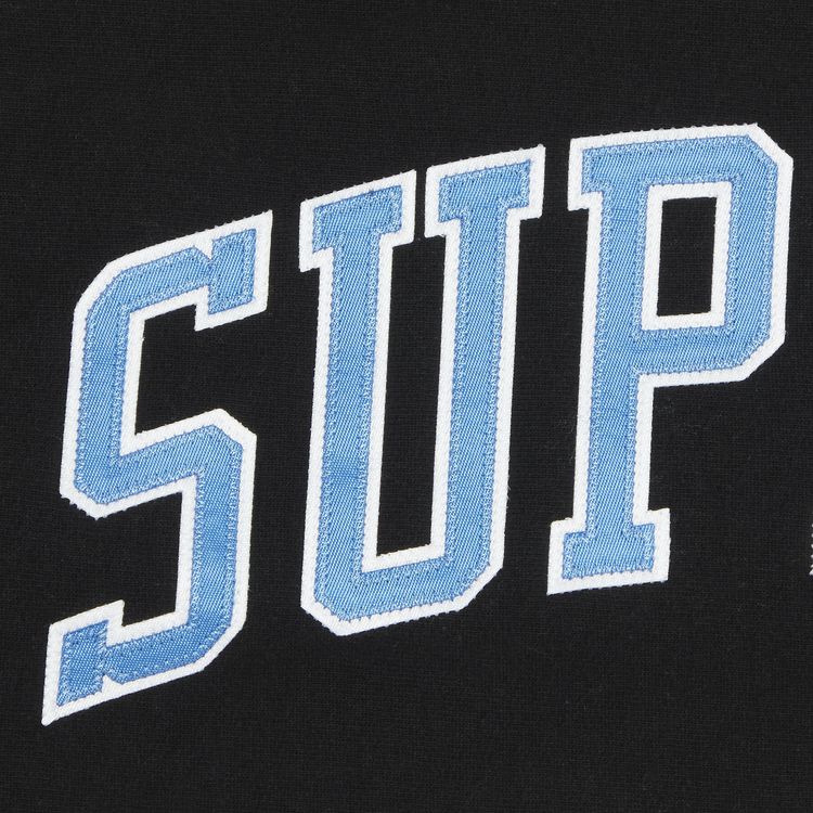 Supreme Sleeve Arc Hooded Sweatshirt Black