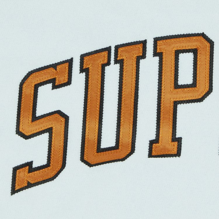 Supreme Sleeve Arc Hooded Sweatshirt Pale Blue