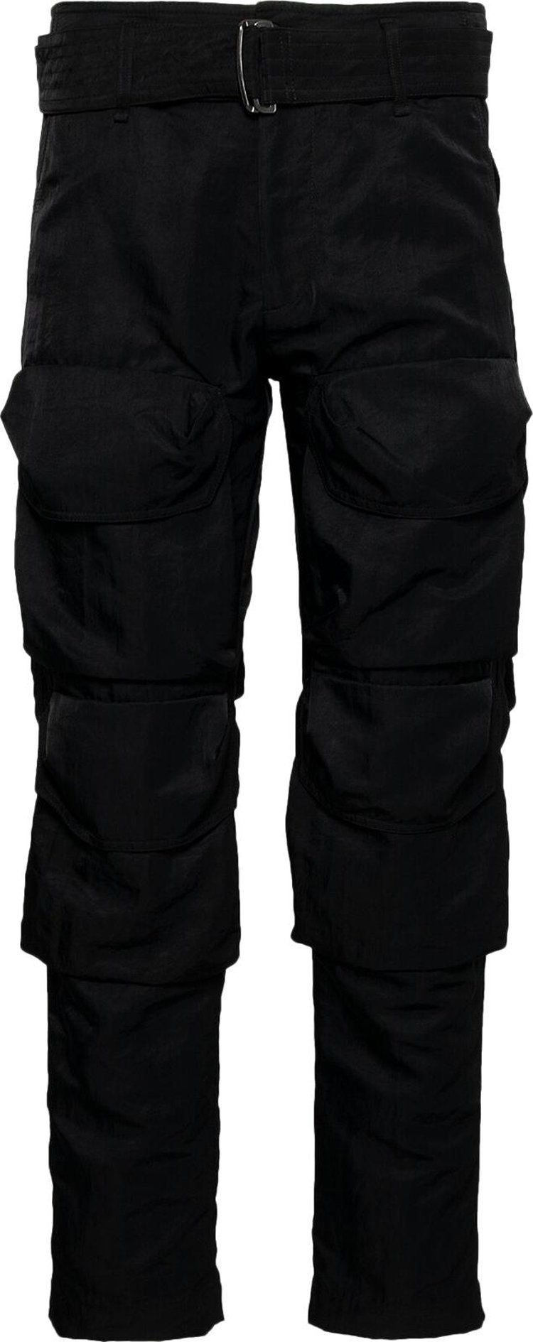Dries Van Noten Adjustable Cargo Pants 'Black'