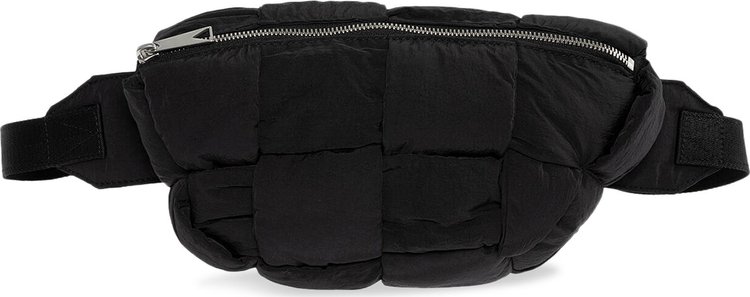 Bottega Veneta Intrecciato Cassette Belt Bag - Black Waist Bags