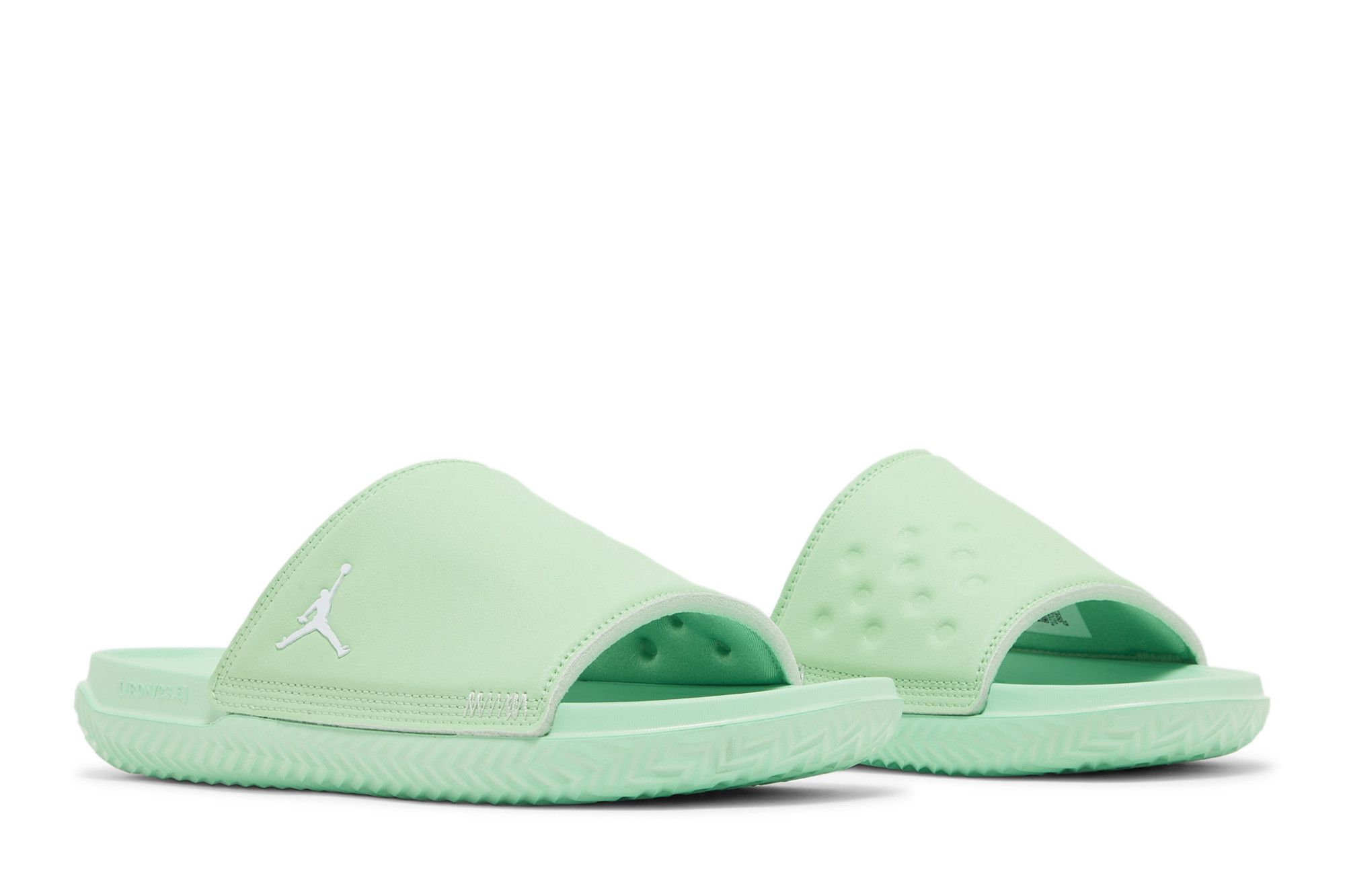 Green jordan slides online